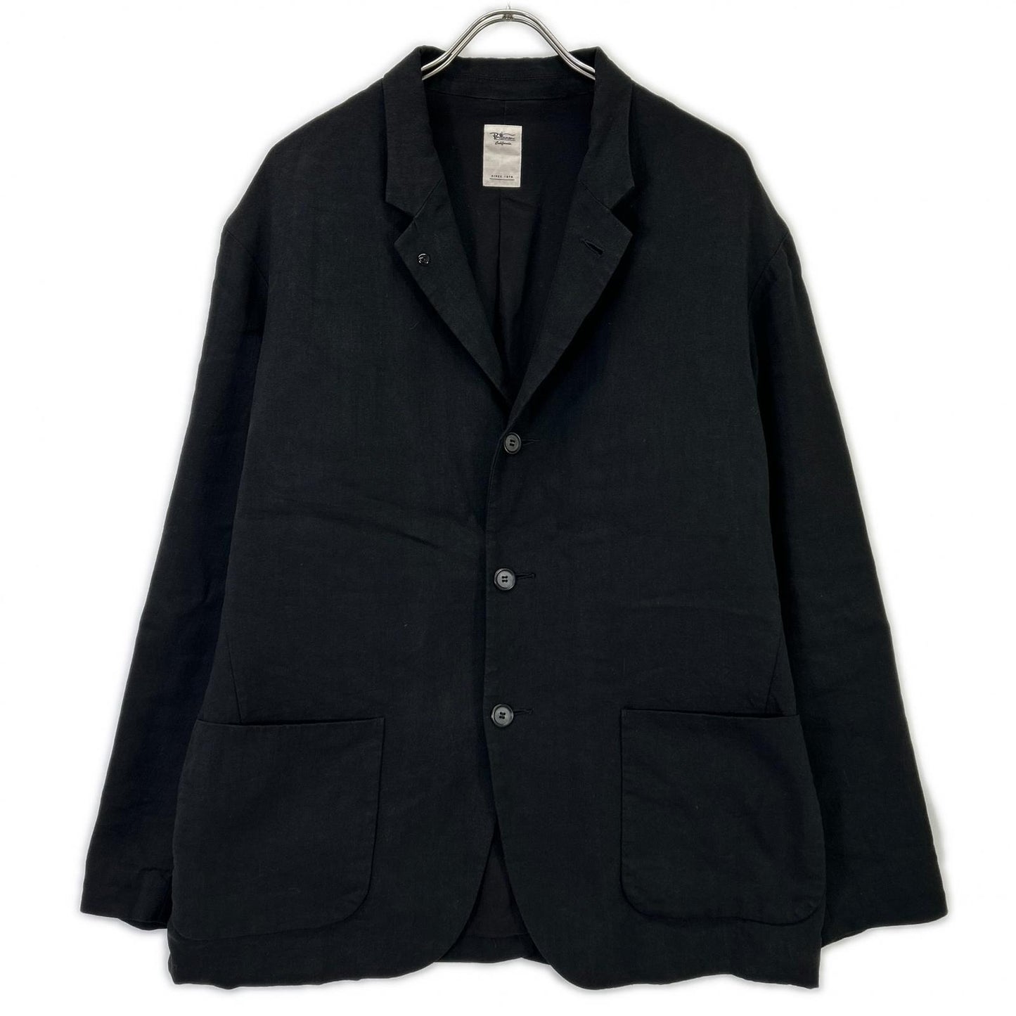 Ron Herman Linen Wool Jacket Black Size M