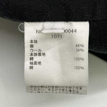 Ron Herman Linen Wool Jacket Black Size M