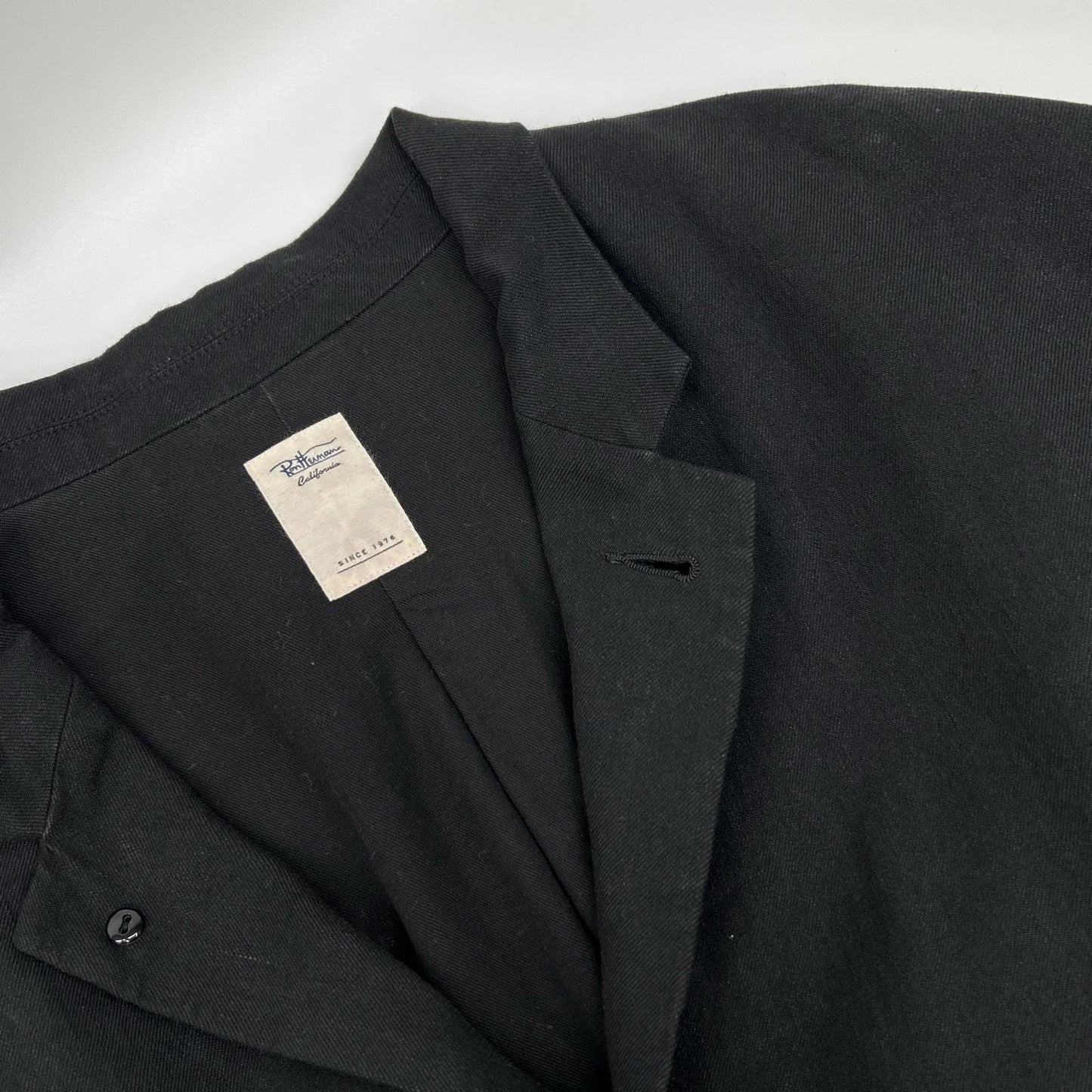 Ron Herman Linen Wool Jacket Black Size M