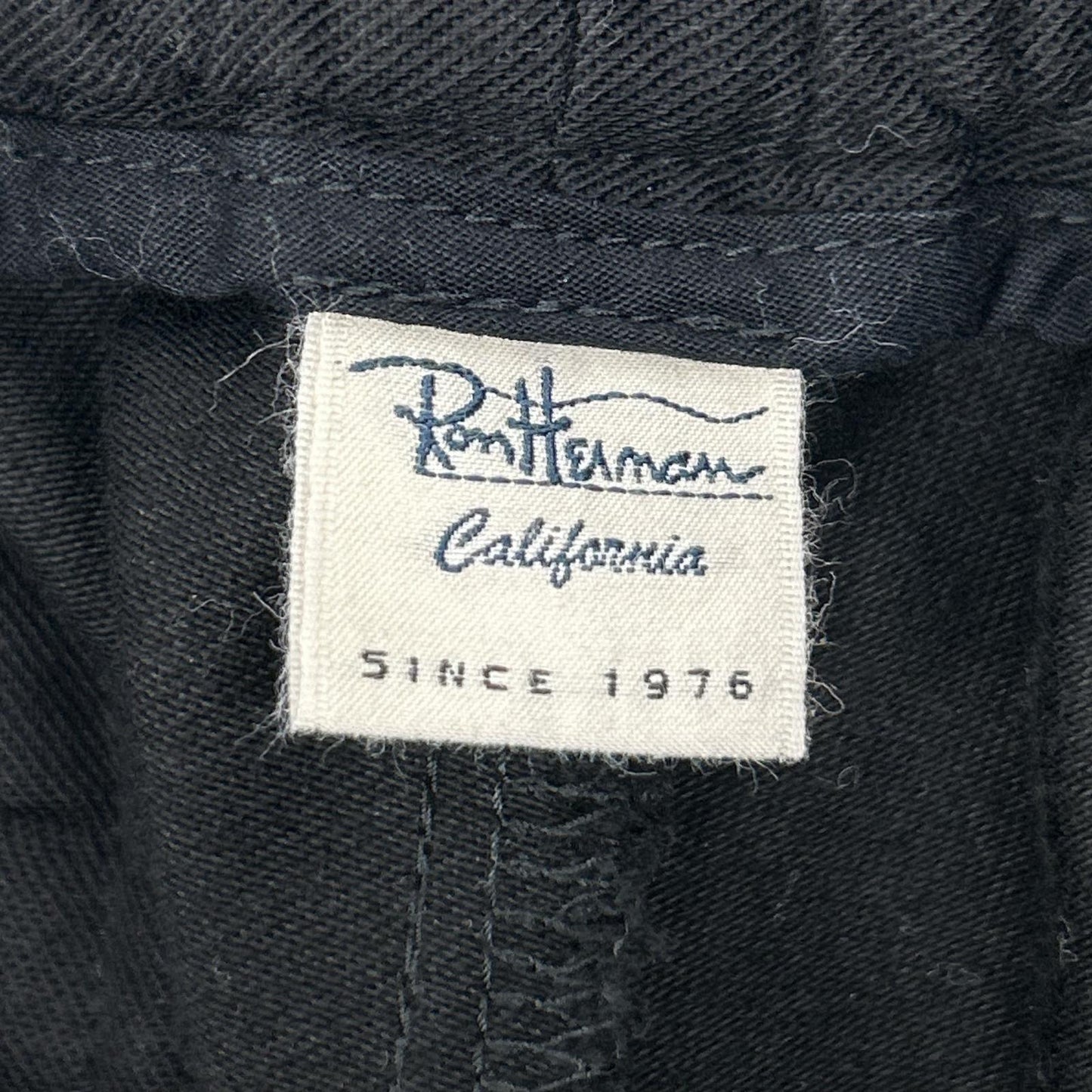 Ron Herman Cotton Wide Pants Black Size M