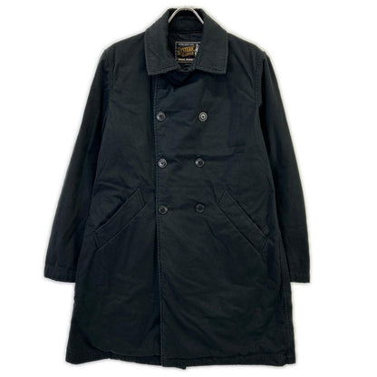 HYSTERIC GLAMOUR Sound & Vision P-Coat Black Size M