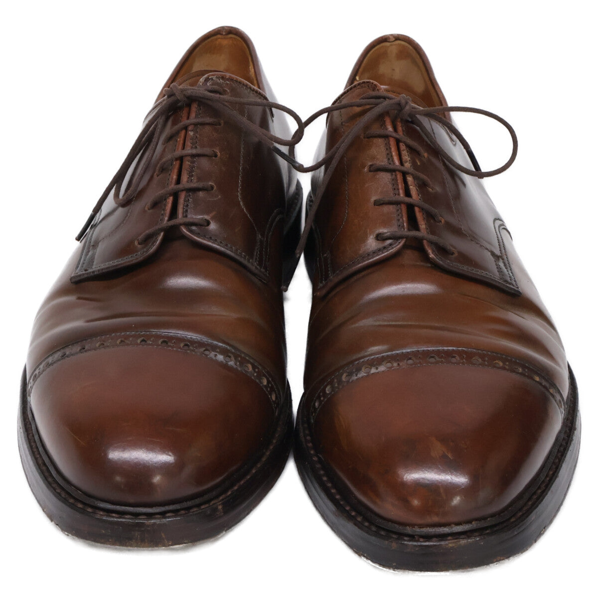 Crockett&Jones Cordovan Ralph Lauren Tip Sneakers Size 10D