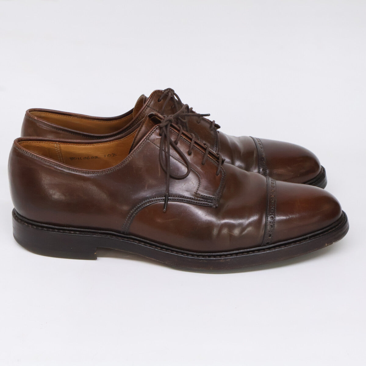 Crockett&Jones Cordovan Ralph Lauren Tip Sneakers Size 10D