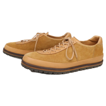 J.M. WESTON 698 Training Suede Sneakers Brown Size 10D
