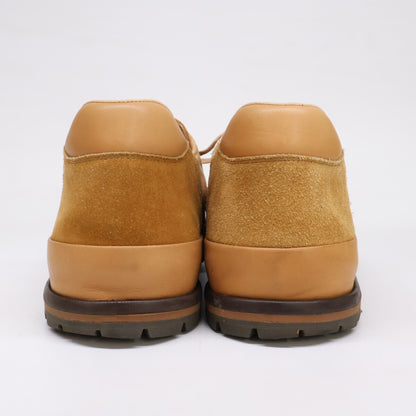 J.M. WESTON 698 Training Suede Sneakers Brown Size 10D