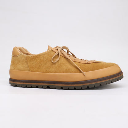 J.M. WESTON 698 Training Suede Sneakers Brown Size 10D