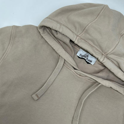 STONE ISLAND 101564151 Arm Patch Hoodie Beige Size M