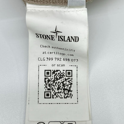 STONE ISLAND 101564151 Arm Patch Hoodie Beige Size M