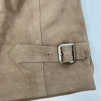 Cinquanta H-502/1 Goat Suede Stand Jacket Brown Size 48