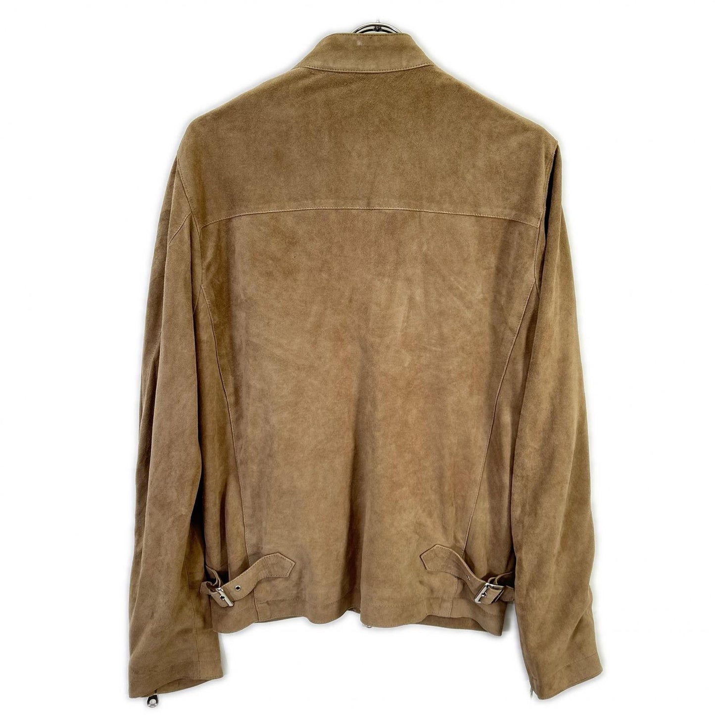 Cinquanta H-502/1 Goat Suede Stand Jacket Brown Size 48