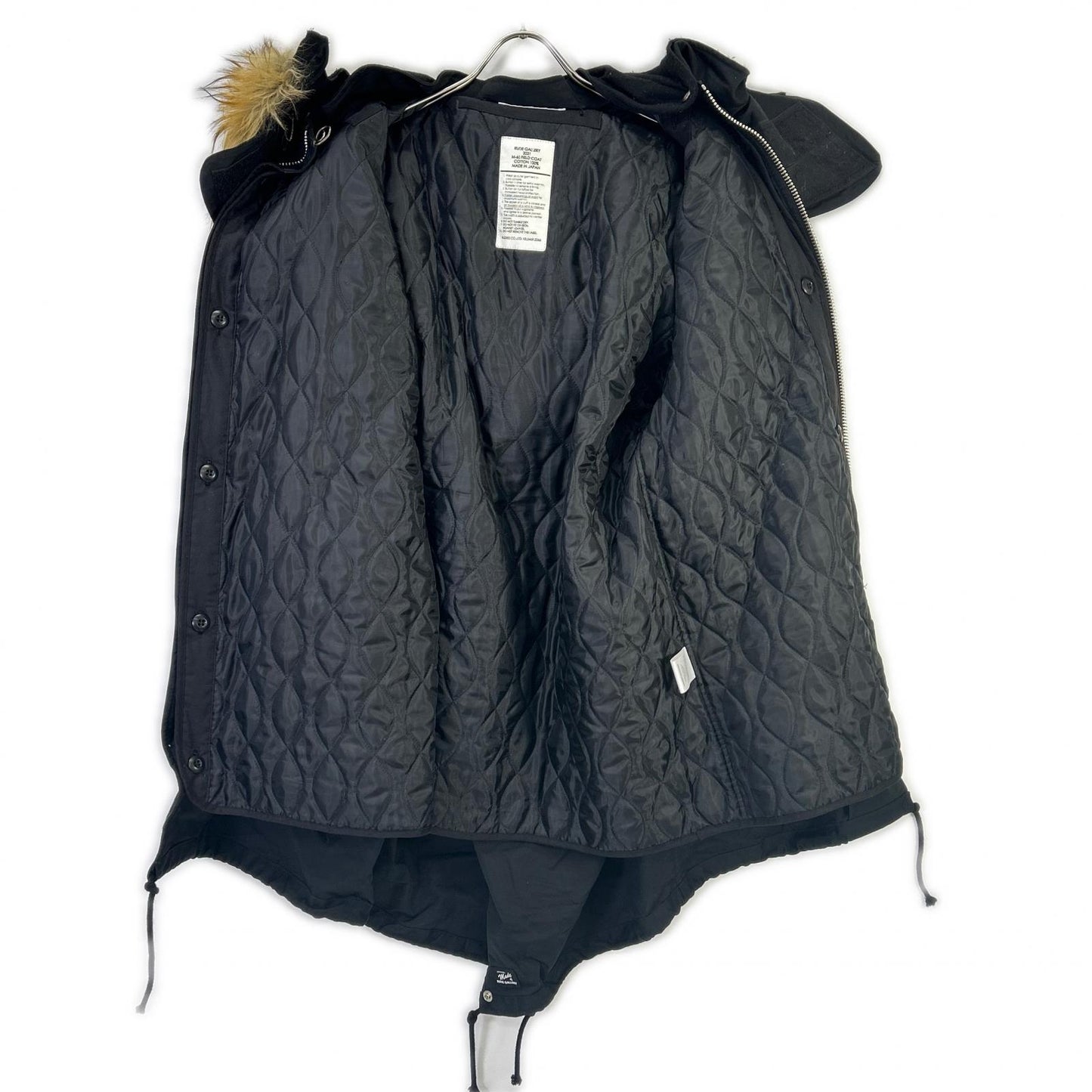 RUDE GALLERY 21AW M-65 Cotton Field Coat Black