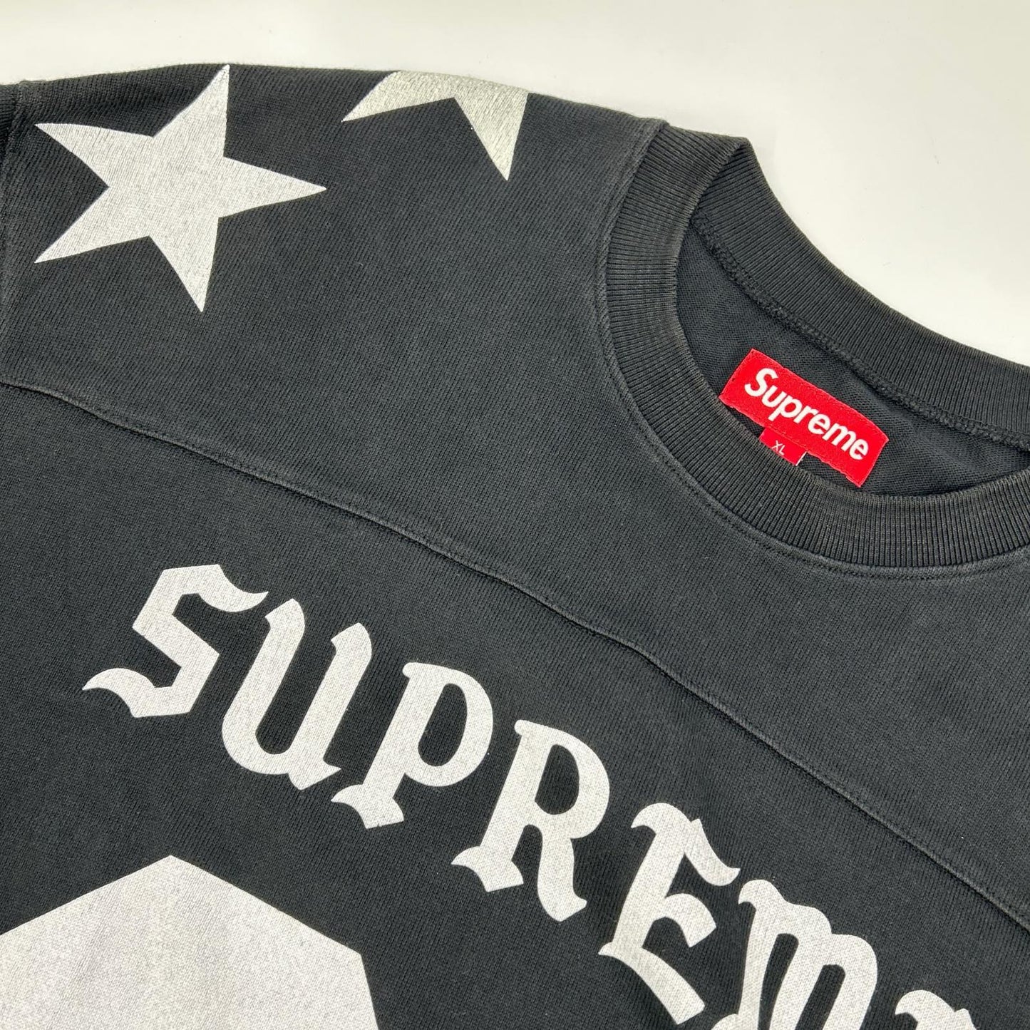 Supreme 26SS Playboy Long Sleeve Football Top Black Size XL