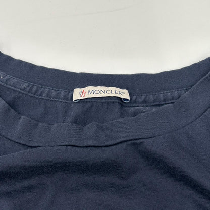 MONCLER S/S T-Shirt Navy Size L