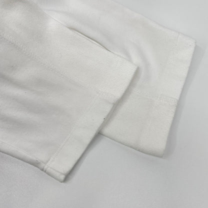 THOM BROWNE Cotton 4-BAR T-Shirt White Size 4