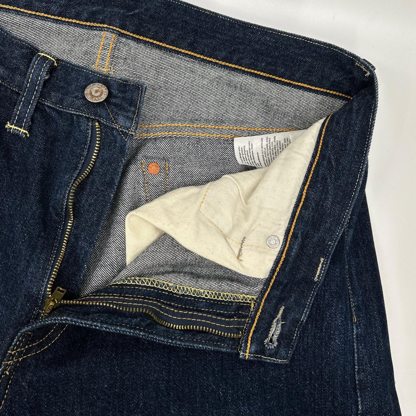 LEVI'S Straight Denim Jeans Blue Size 32