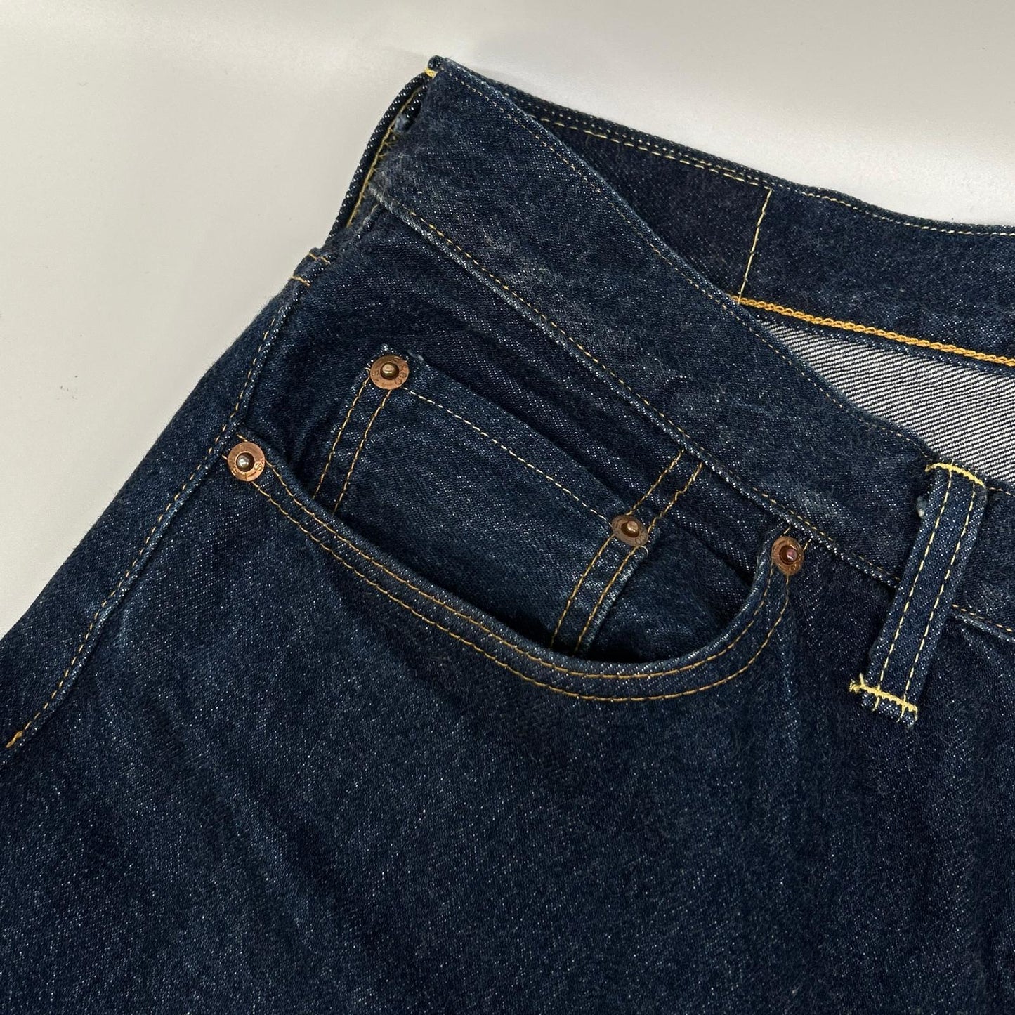LEVI'S Straight Denim Jeans Blue Size 32