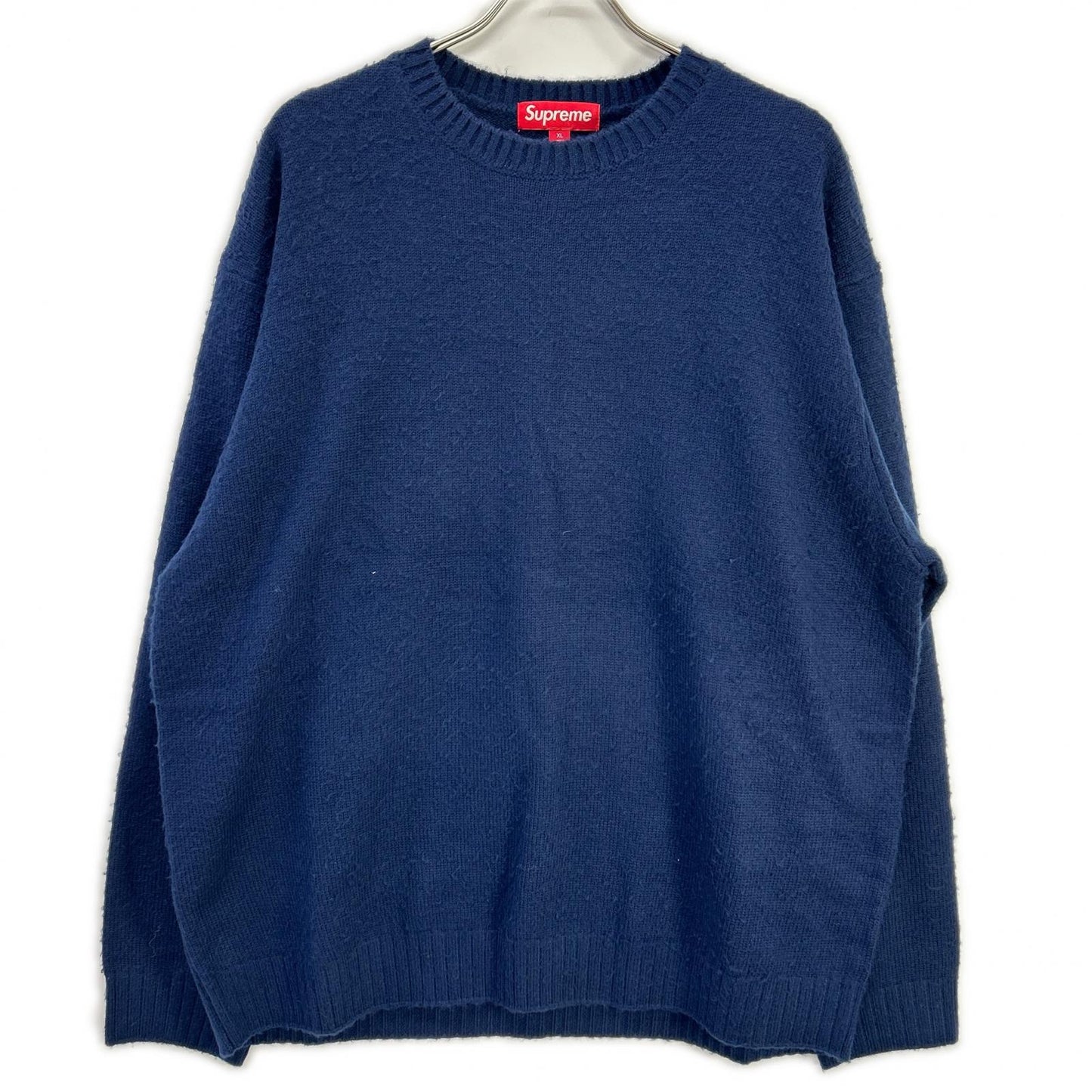 Supreme 26SS Navy Raised Stripe Sweater Size XL
