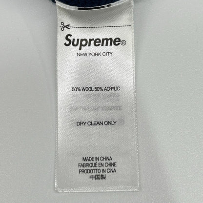 Supreme 26SS Navy Raised Stripe Sweater Size XL