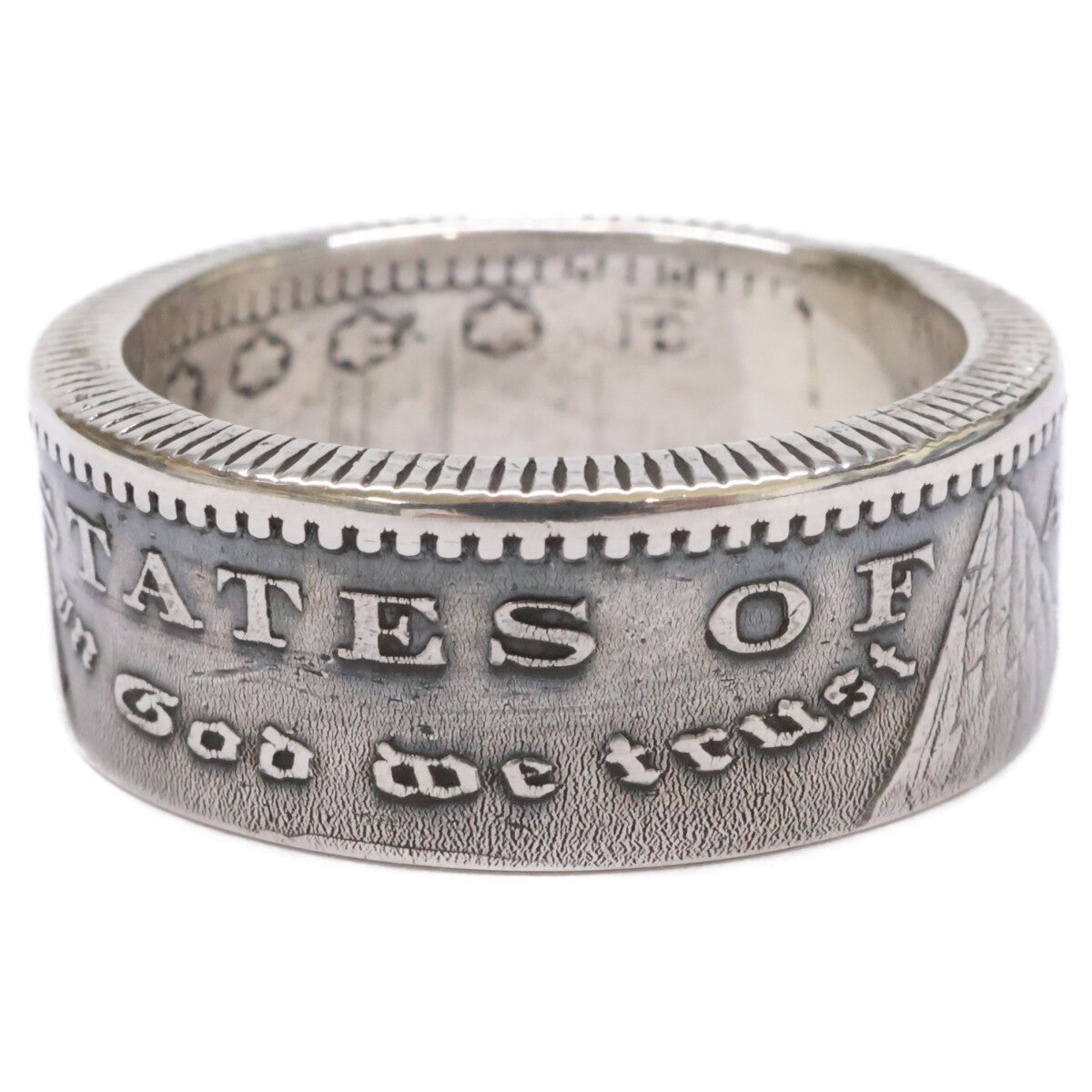 NORTH WORKS Silver Morgan Coin Ring Size ONE SIZE