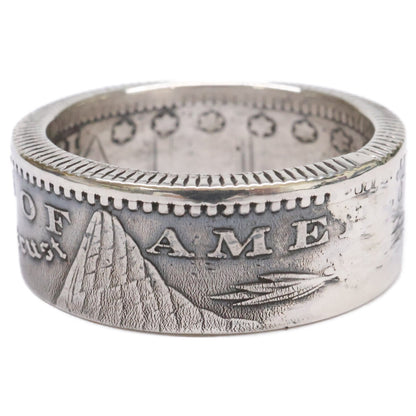 NORTH WORKS Silver Morgan Coin Ring Size ONE SIZE