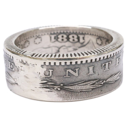 NORTH WORKS Silver Morgan Coin Ring Size ONE SIZE