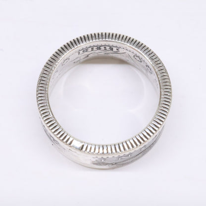 NORTH WORKS Silver Morgan Coin Ring Size ONE SIZE