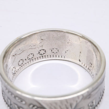 NORTH WORKS Silver Morgan Coin Ring Size ONE SIZE