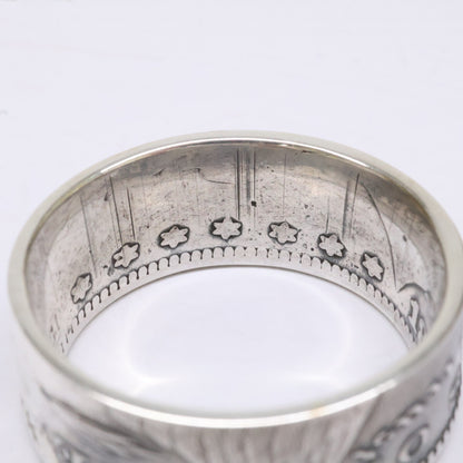 NORTH WORKS Silver Morgan Coin Ring Size ONE SIZE
