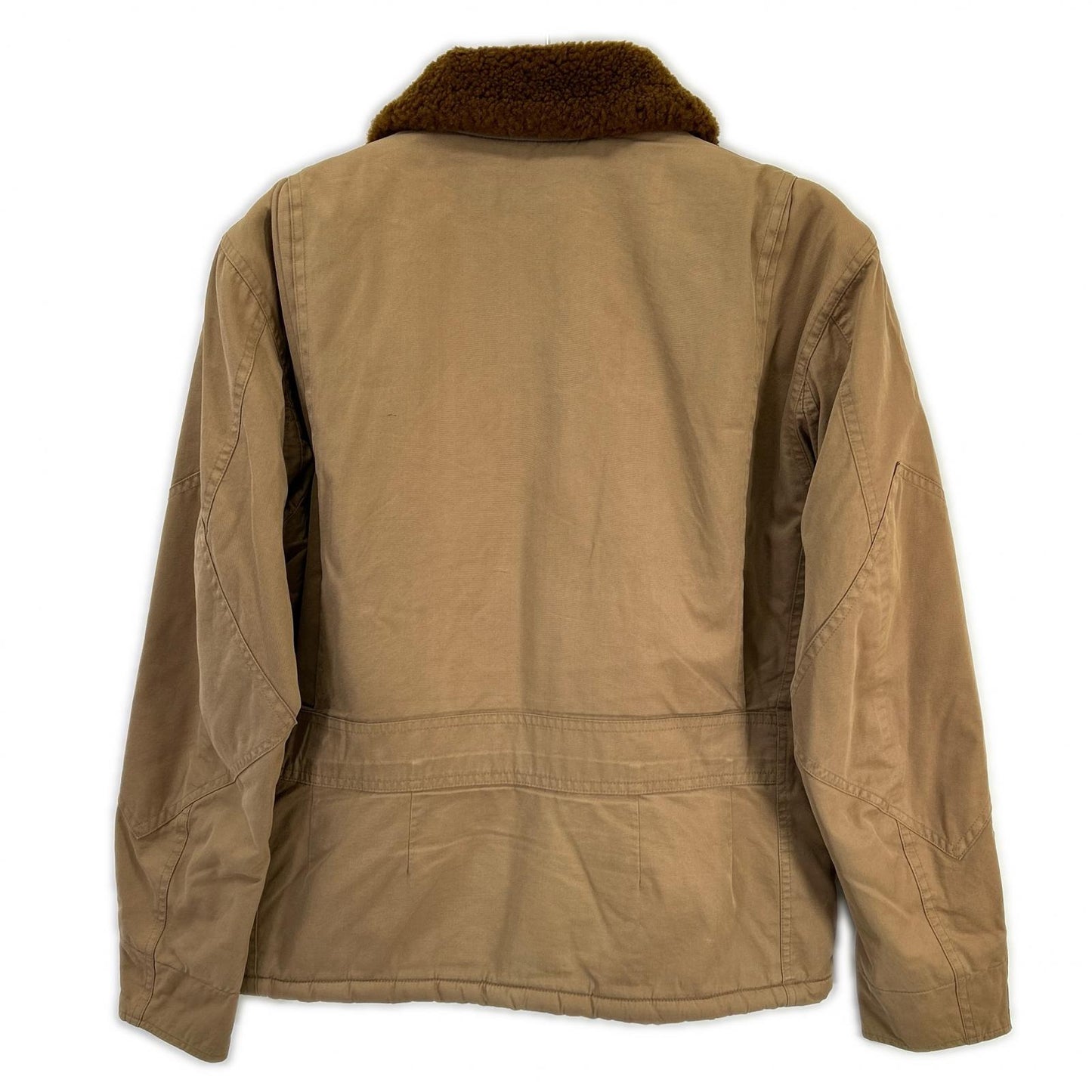 RRL Boa-Lined A-2 Marshall Flight Jacket Khaki Size S
