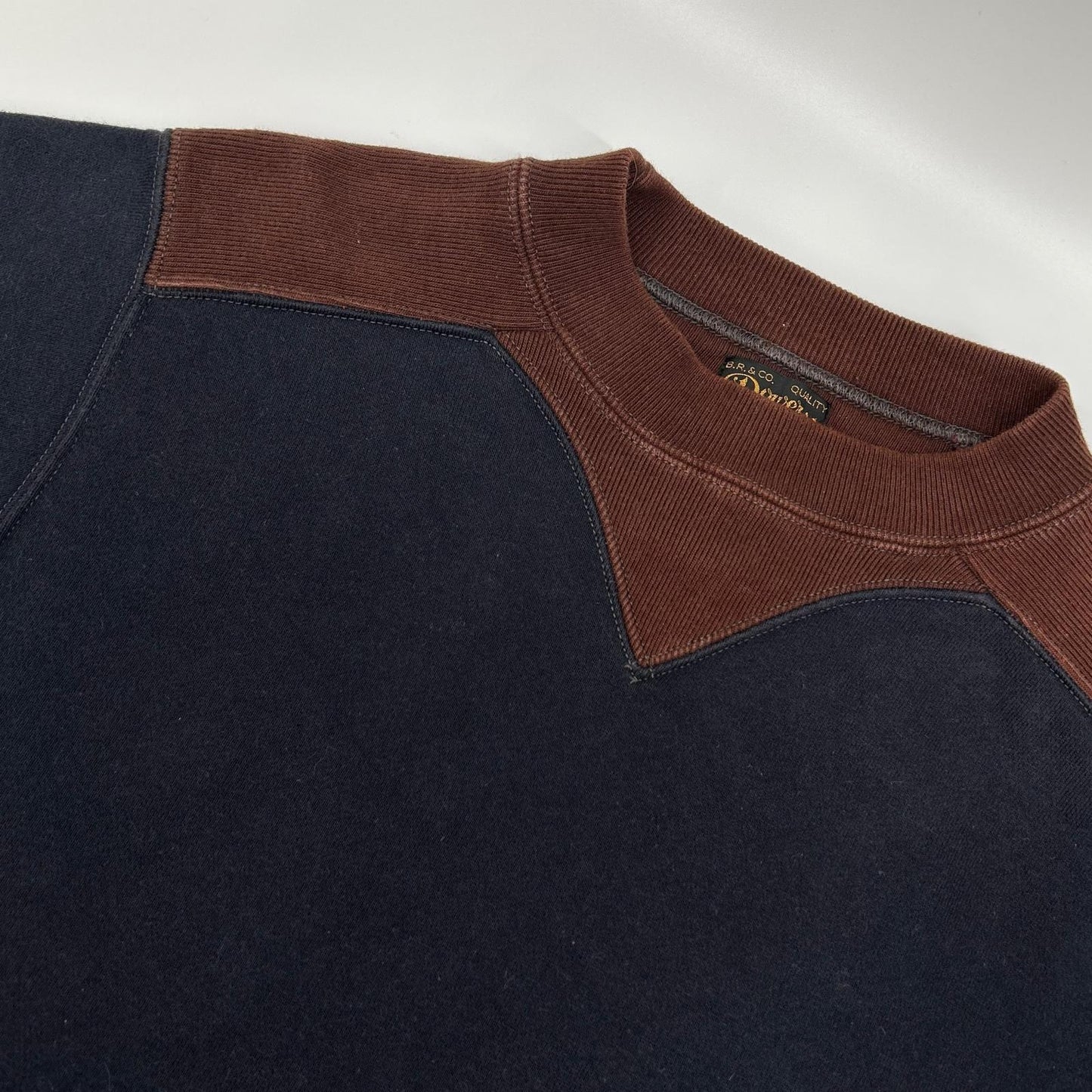 FREEWHEELERS Power Wear Trimmed Sweatshirt Multi Size 36