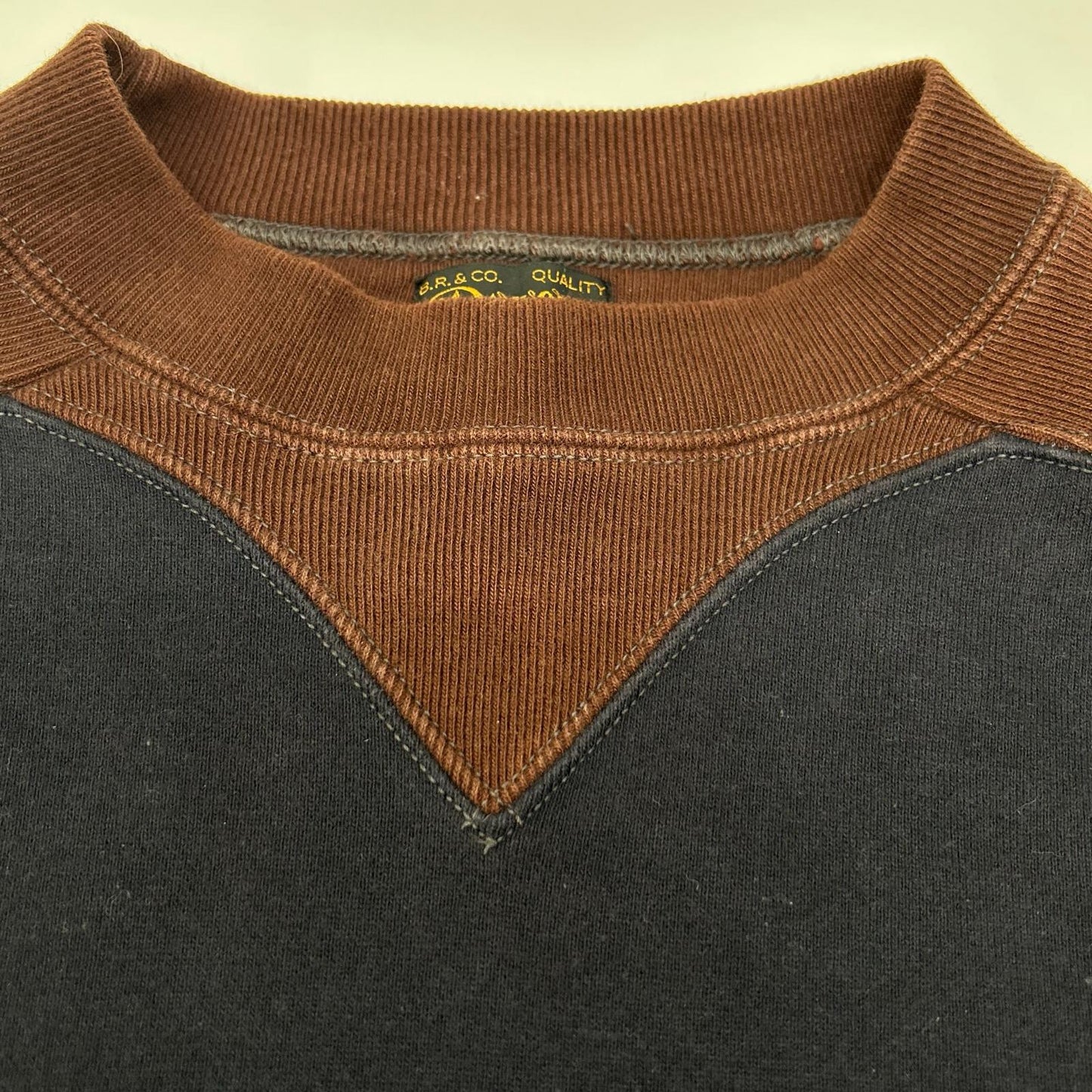 FREEWHEELERS Power Wear Trimmed Sweatshirt Multi Size 36