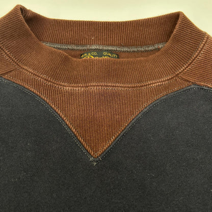 FREEWHEELERS Power Wear Trimmed Sweatshirt Multi Size 36
