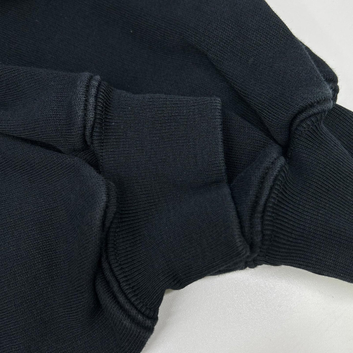 BALENCIAGA '19 Black Cotton BB Logo Printed Hoodie Size S