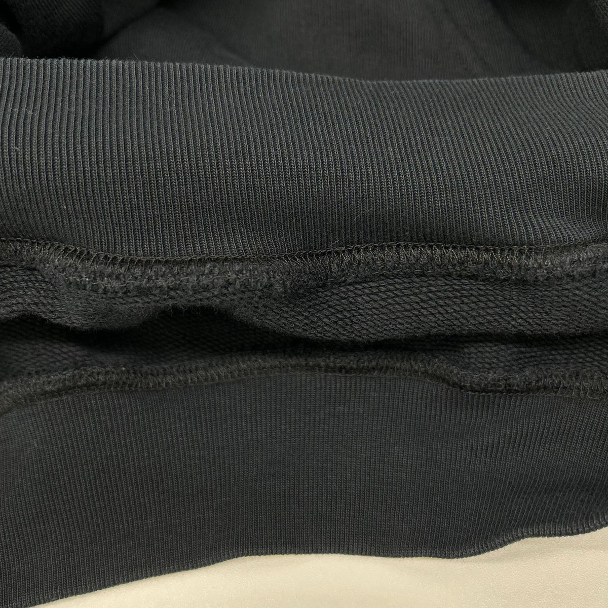 BALENCIAGA '19 Black Cotton BB Logo Printed Hoodie Size S