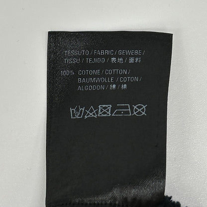 BALENCIAGA '19 Black Cotton BB Logo Printed Hoodie Size S