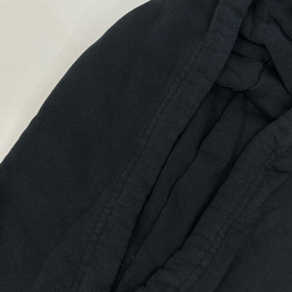 BALENCIAGA '19 Black Cotton BB Logo Printed Hoodie Size S