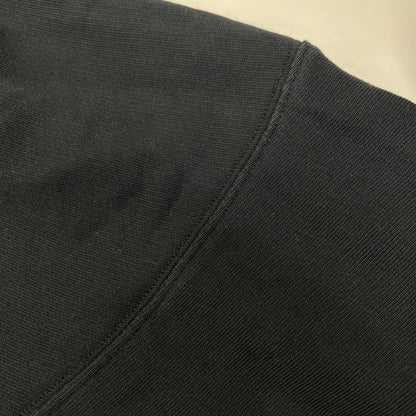 BALENCIAGA '19 Black Cotton BB Logo Printed Hoodie Size S