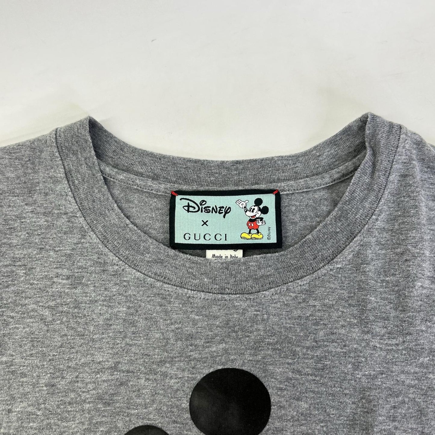 GUCCI x Disney Mickey T-Shirt Gray Size L