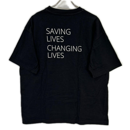 BALENCIAGA 18 WFP Print T-Shirt Black Size S