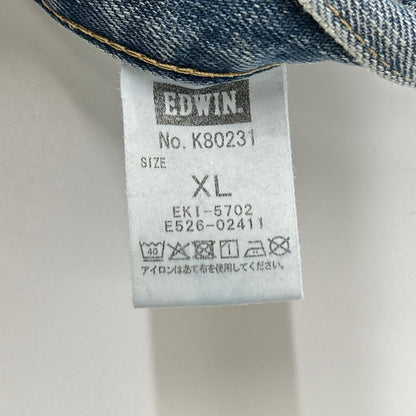 EDWIN x NEAT Bshop K80231 ROSS Denim Blue Size X