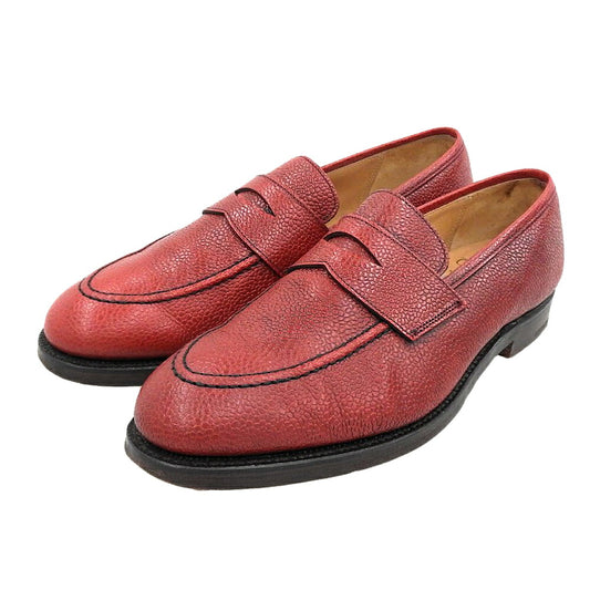 Crockett&Jones Henley Leather Sneakers Ruby Red Size 8