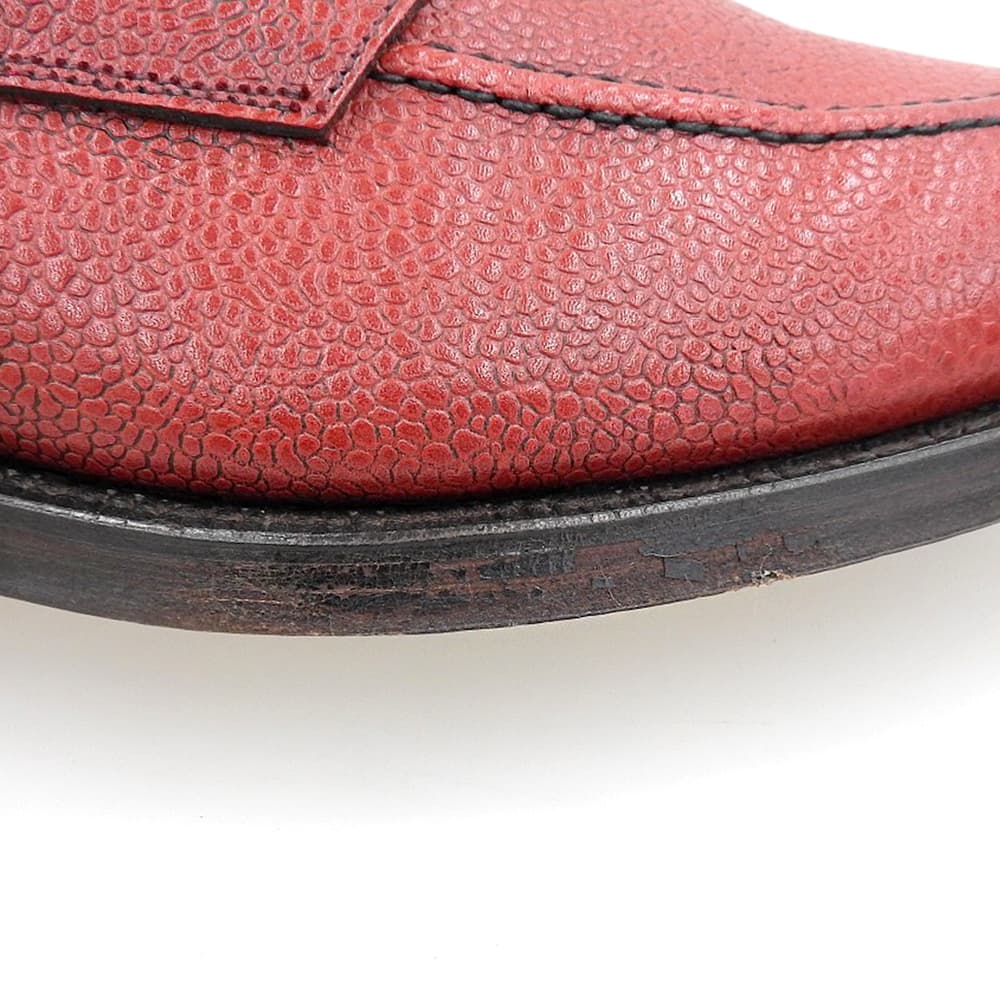Crockett&Jones Henley Leather Sneakers Ruby Red Size 8