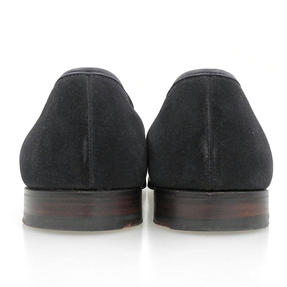 Crockett&Jones Richmond Suede Loafers Navy Size 8