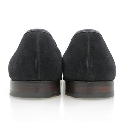 Crockett&Jones Richmond Suede Loafers Navy Size 8