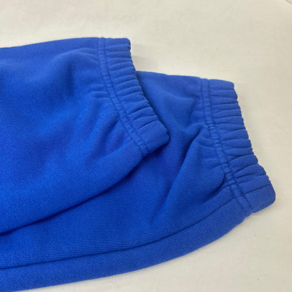 CELINE 21SS Front Logo Cotton Sweatpants Blue Size X