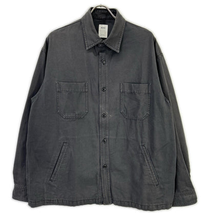 RHC Organic Cotton Duck Shirt Jacket Charcoal Size L