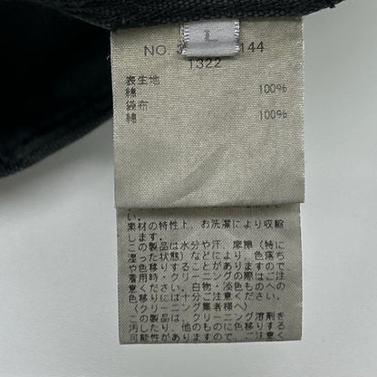 RHC Organic Cotton Duck Shirt Jacket Charcoal Size L
