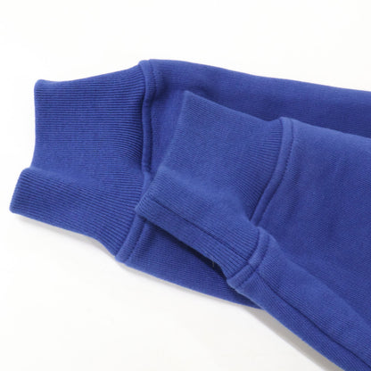 LOUIS VUITTON Monogram Circle Cut Hoodie Blue Size M