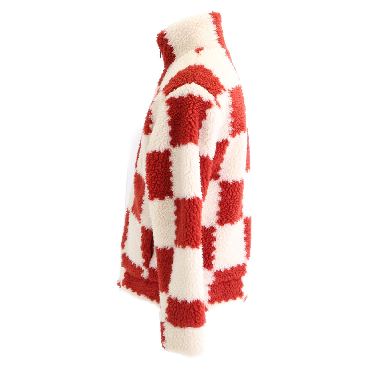 LOUIS VUITTON x NIGO Damier Boa Jacket Red/Cream Size S