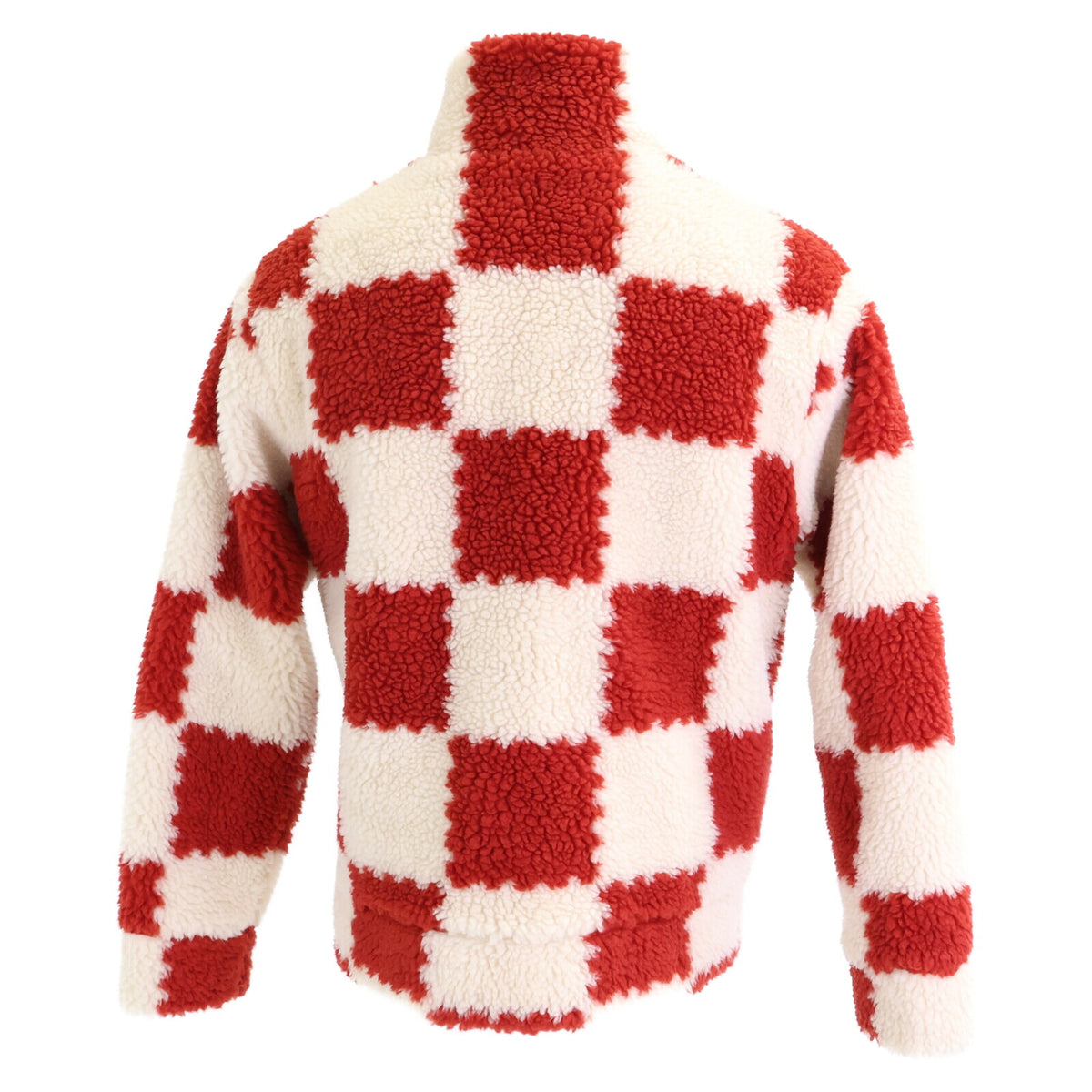 LOUIS VUITTON x NIGO Damier Boa Jacket Red/Cream Size S
